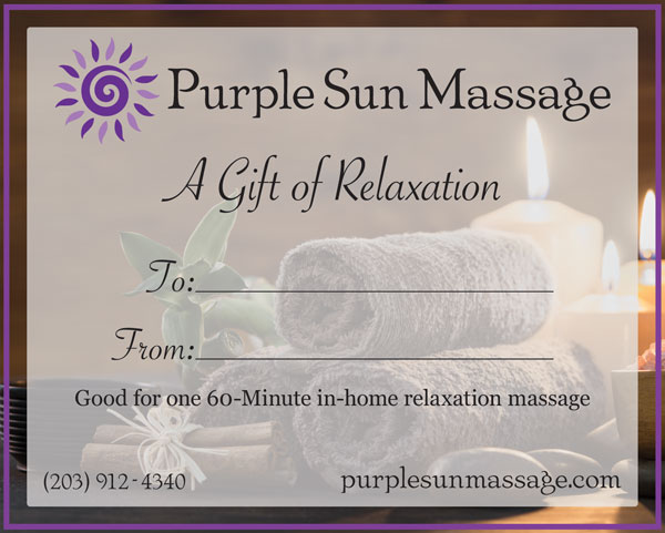 Massage Gift Card